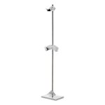 AC-BS/1 Portapala+palettino con base in marmo, fronte singolo